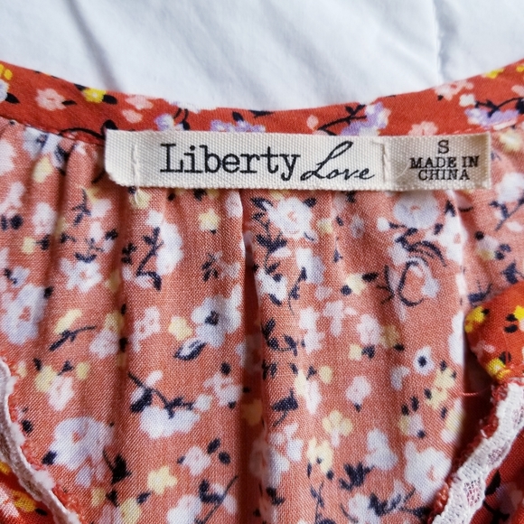 Cottagecore Floral Longsleeve Top - Picture 3 of 4